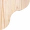 Ekena Millwork Carmel Smooth Corbel, Douglas Fir, 5 1/2"W x 8"D x 8"H COR06X08X08CAR00SDF - alternate 2